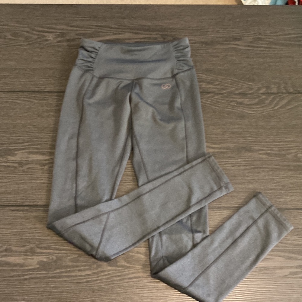Calia by Carrie Underwood leggings. Size XS. Dark gray. Zip pocket on back - Picture 2 of 12